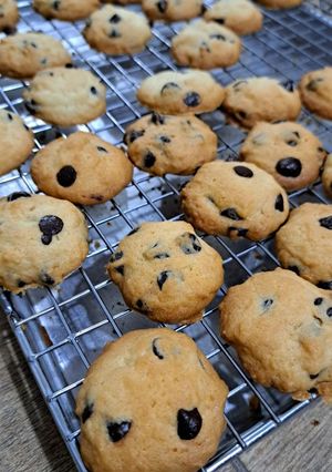 Foto resep Vanilla cookies choco chips