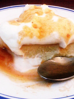 Una foto de Rico budín de pan
