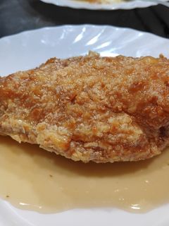 Una foto de Pechuga de Pollo en Salsa Agridulce de Limón