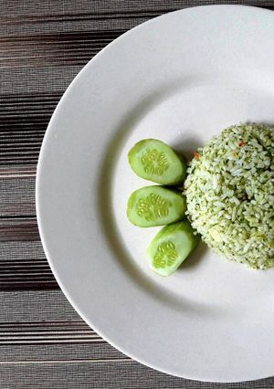 Foto resep Nasi goreng green