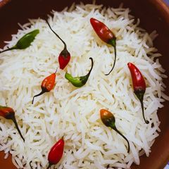 A picture of Boil Rice.
