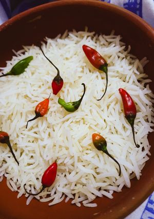 A picture of Boil Rice.