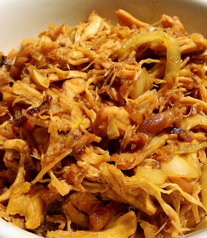Foto resep Ayam Suwir Saus Mentega