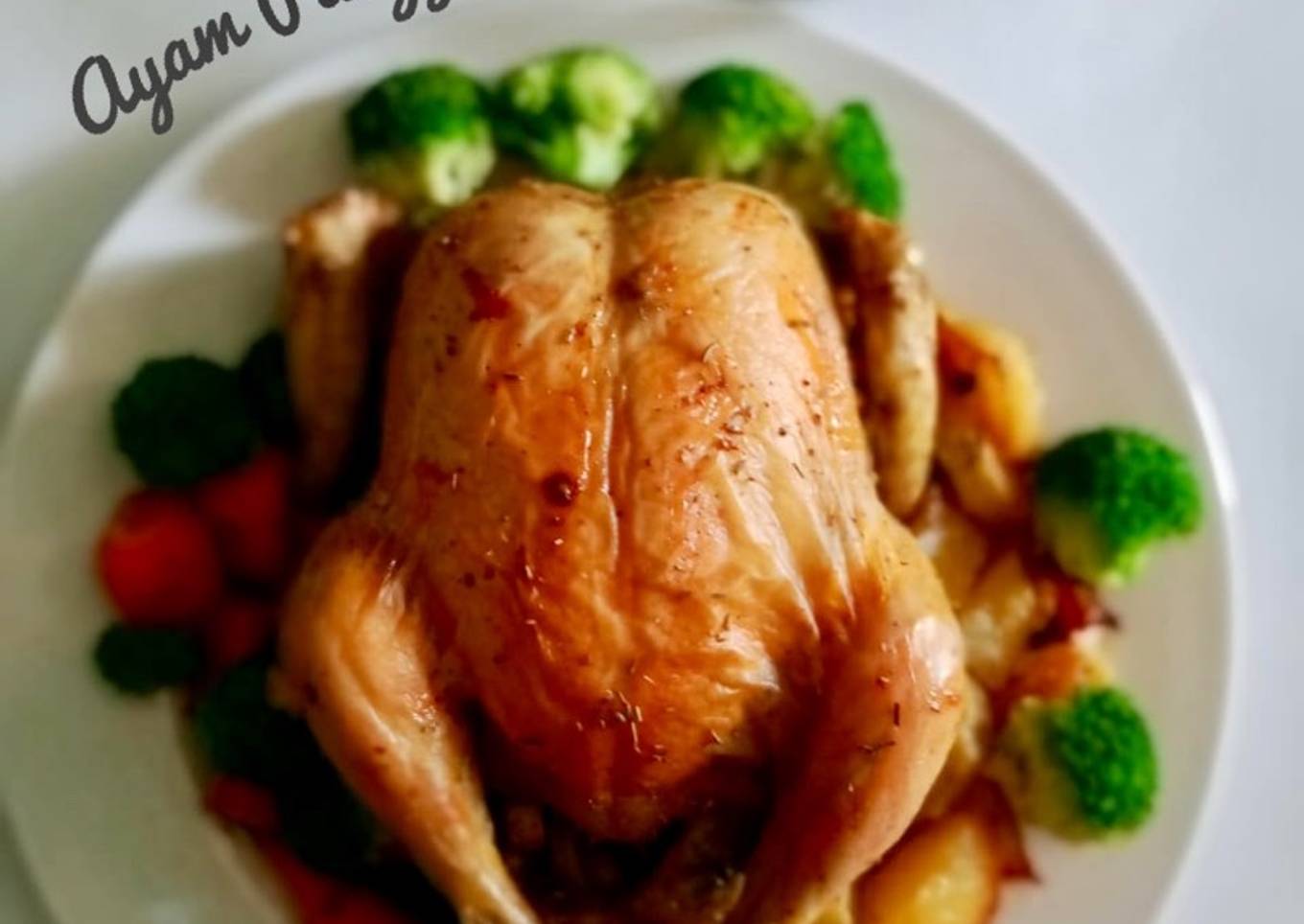 Ayam Utuh Panggang Oven