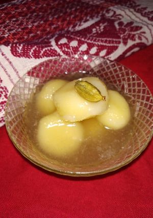 A picture of Rasgulla.