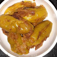 A picture of Kundru pickle.