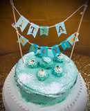 Blue Cake!! (Baby Shower 👶🏻🩵)