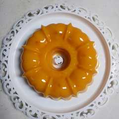 A picture of Puding Kabocha / Labu Kuning.