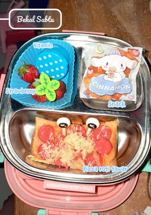 Foto resep Pizza Roti Tawar (ide bekal)