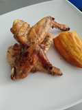 Alitas de pollo en ajo al horno🧄🍗