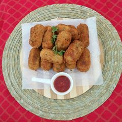 A picture of Chicken Potato Croquettes😋.