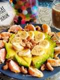 Salat Alpukat Pisang Jeruk