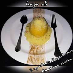 A picture of 2 ingredients Mango dessert ball.