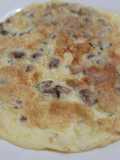 Omelette con empellas de cerdo