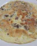 Omelette con empellas de cerdo