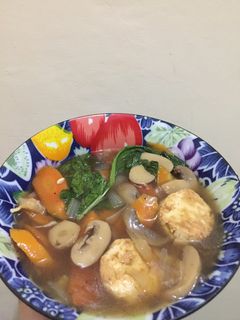 Foto resep Sapo Tahu Jamur