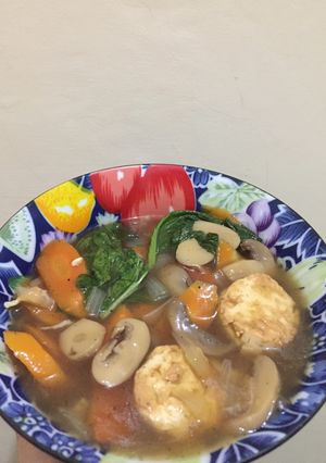 Foto resep Sapo Tahu Jamur
