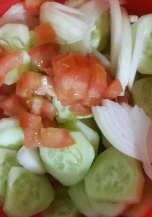 Una foto de Ensalada de pepino