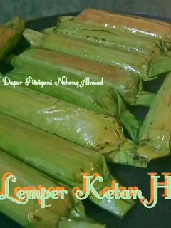 Foto resep Lemper Ketan Hitam ala Dapur Fitri