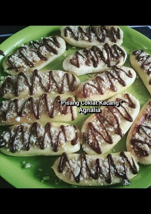Foto resep "Pisang Coklat Kacang"