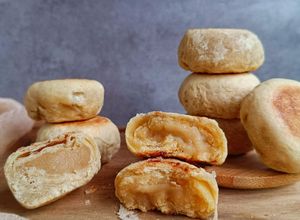 Foto resep Bakpia Pathok isian kacang Arab/chickpea