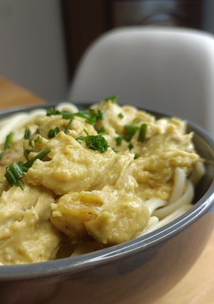 Une photo de 🥢Tofu fumé sauce Satay