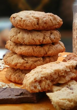 A picture of Oat cookies.