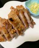 香煎鹹豬肉(自製鹹豬肉)