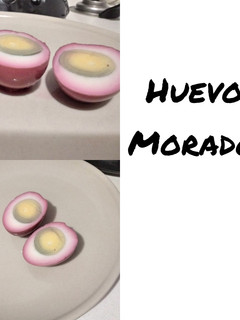 Una foto de Huevos Morados