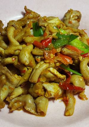 Foto resep Usus Ayam Balado
