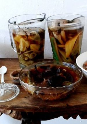 Una foto de Chiles en vinagre y piloncillo