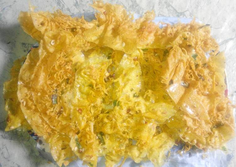 Peyek Kacang Tanah Dg Daun Bawang(Tnp Santan Tnp Daun Jeruk)