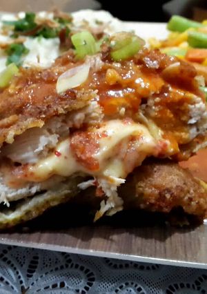 Foto resep Chicken Cordon Bleu saus Spicy Barbeque