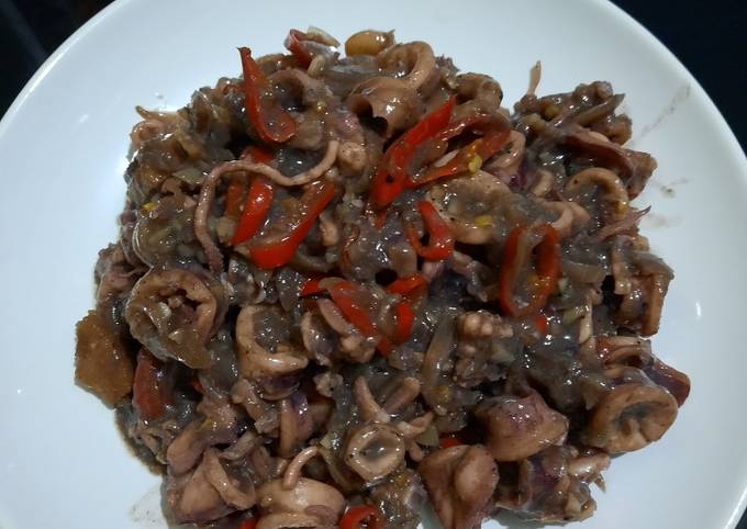 Cumi Masak Hitam