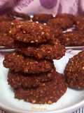 Cookies Coklat Oatmeal Kacang