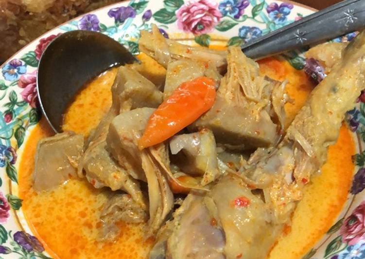 DICOBA@ Resep Gulai Ayam Kampung menu masakan harian