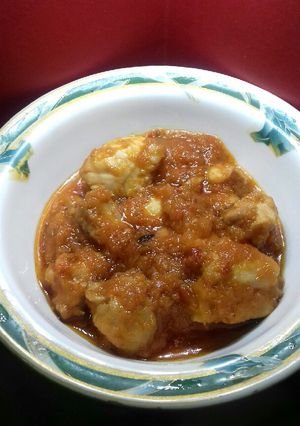 A picture of Boneless Chicken Manchurian Curry 👌.