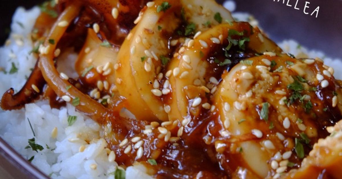 Cumi Isi Tahu Bumbu Teriyaki