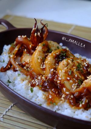 Foto resep Cumi Isi Tahu Bumbu Teriyaki