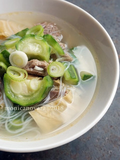 Foto resep Sup Oyong Kembang Tahu