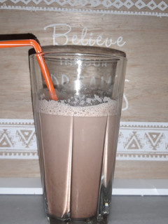 Una foto de Batido de chocolate