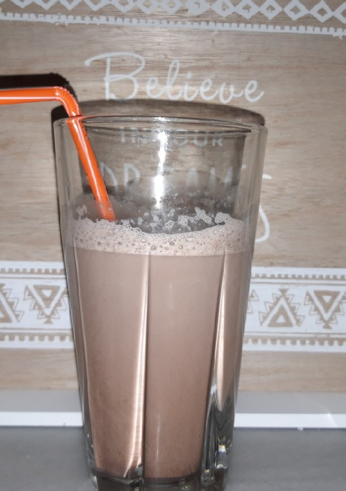 Una foto de Batido de chocolate