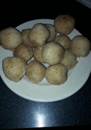Una foto de Bolitas de papas con queso🧀