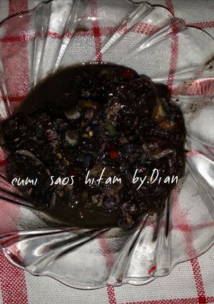 Foto resep Tumis Cumi hitam/ikan nos