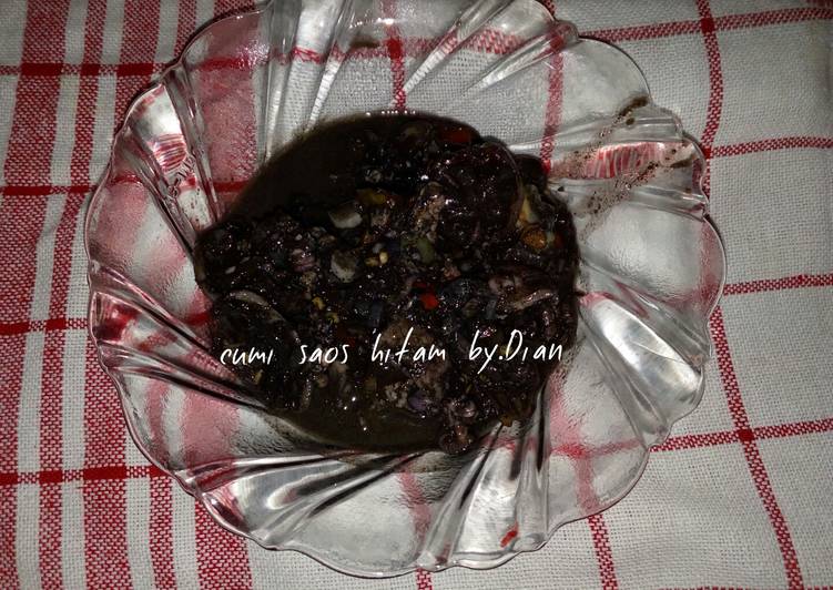 Resep Tumis Cumi hitam/ikan nos yang Enak Banget