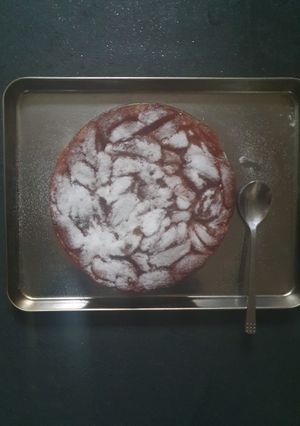 A picture of Apple Tarte Tatin.