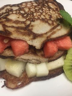 Una foto de Tortitas real food
