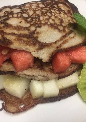 Una foto de Tortitas real food