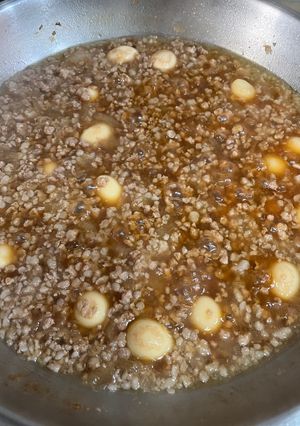 家傳滷肉燥（鳥蛋） 的食譜成品照片