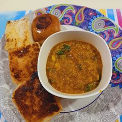 A picture of Pav bhaji.